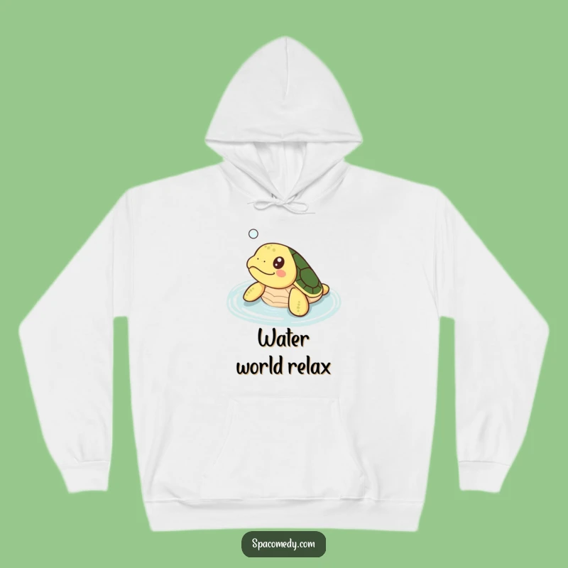 Funny Kawaii Turtle Hoodie: Cozy Soaking Turtle Comfort, Ultimate Funny Gift