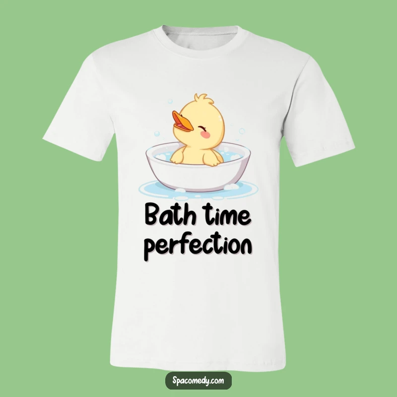 Funny Duck Bath T-Shirt - Cute & Comfy Tee for Ultimate Chill Vibes